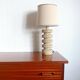 Brutalist stone lamp in Tormos style, circa 1970.