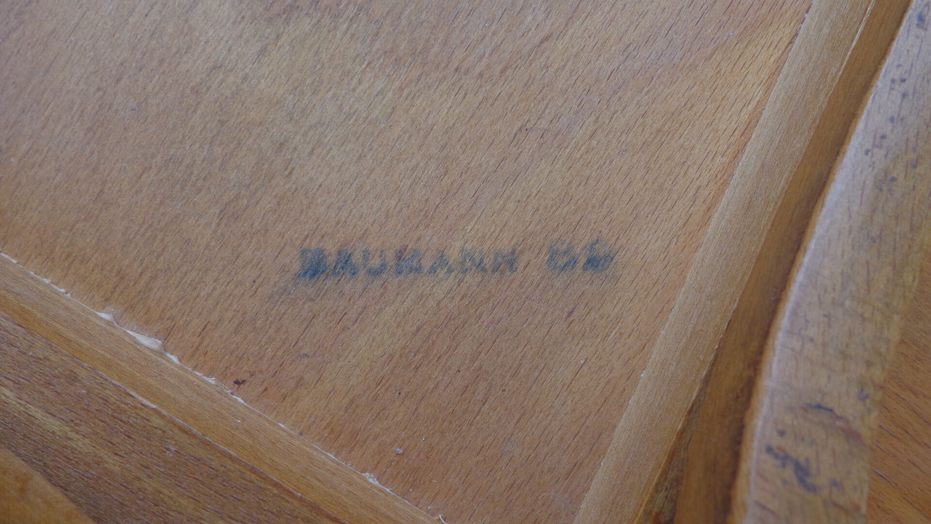 Set of 4 Baumann chairs with bars