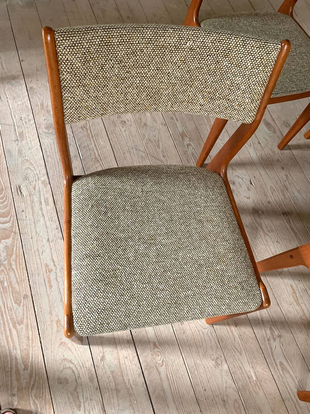 Vintage Scandinavian teak chairs