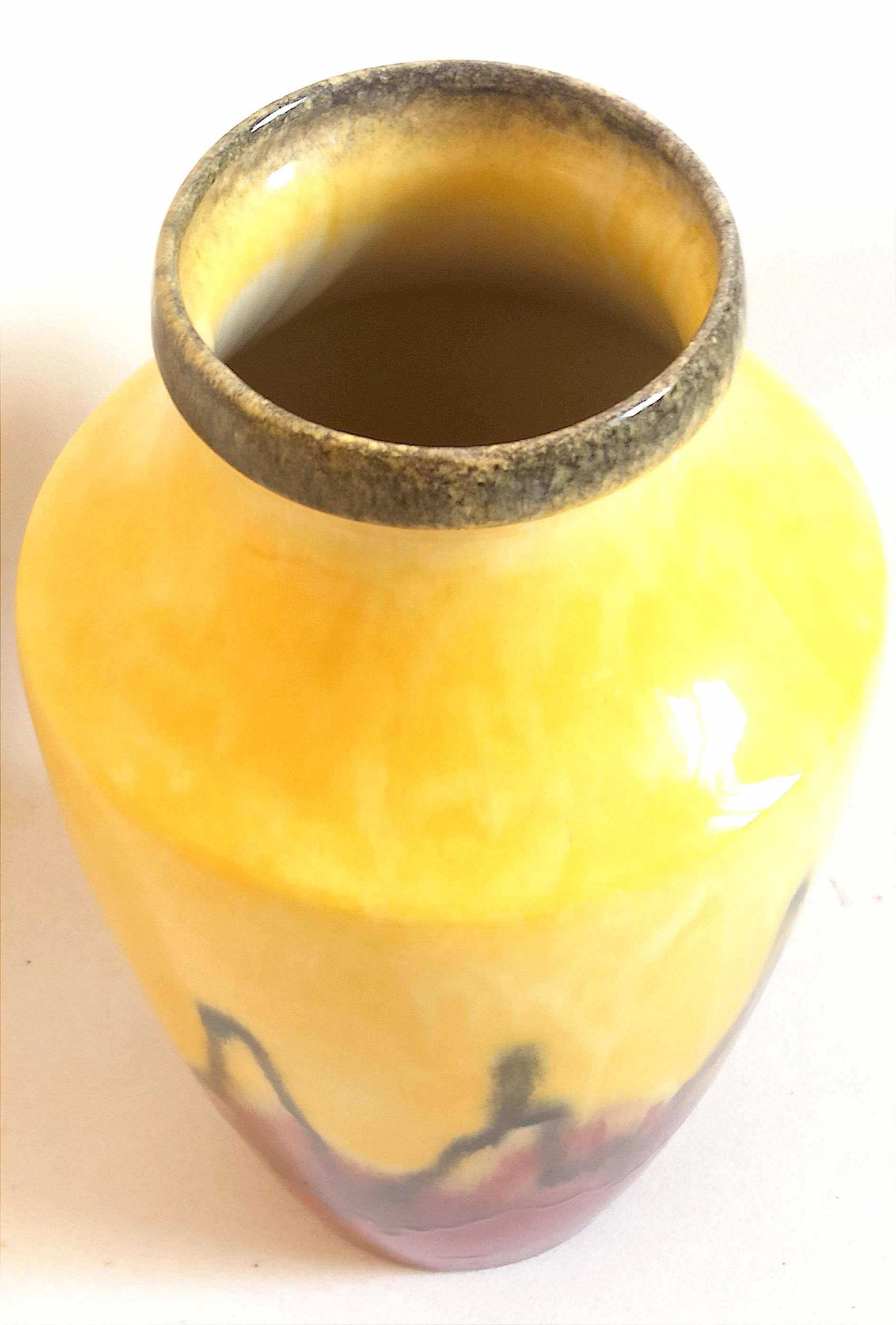 Vase céramique West Germany Hauteur 40 cm