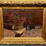 Mr. Van Der Borght. “Still life with flowers.”