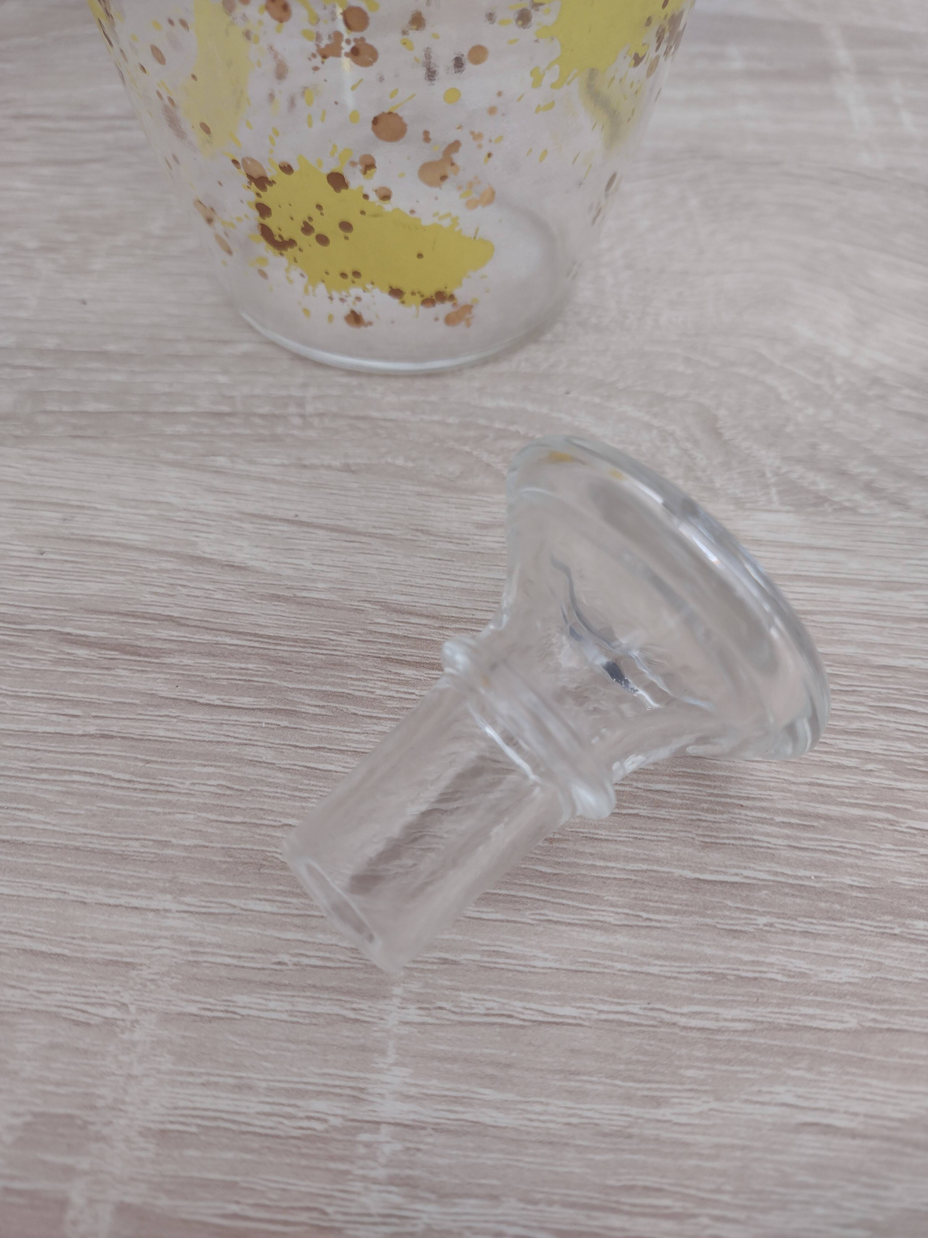 Carafe en verre vintage