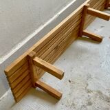 Wooden children's bench