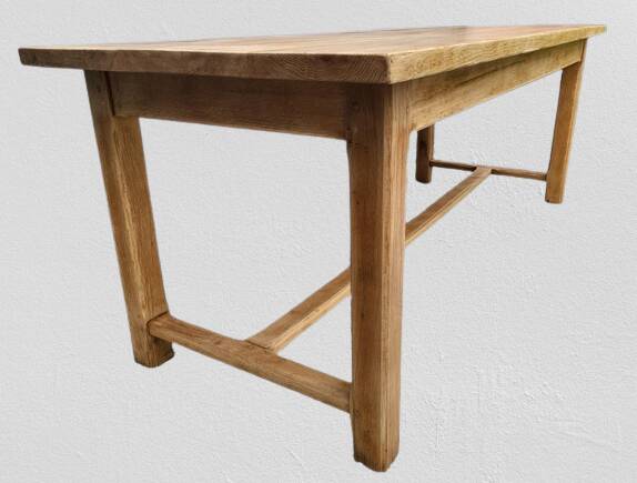 Table de ferme Chêne massif 200x79