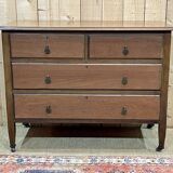 1930s English mahogany chest of drawers