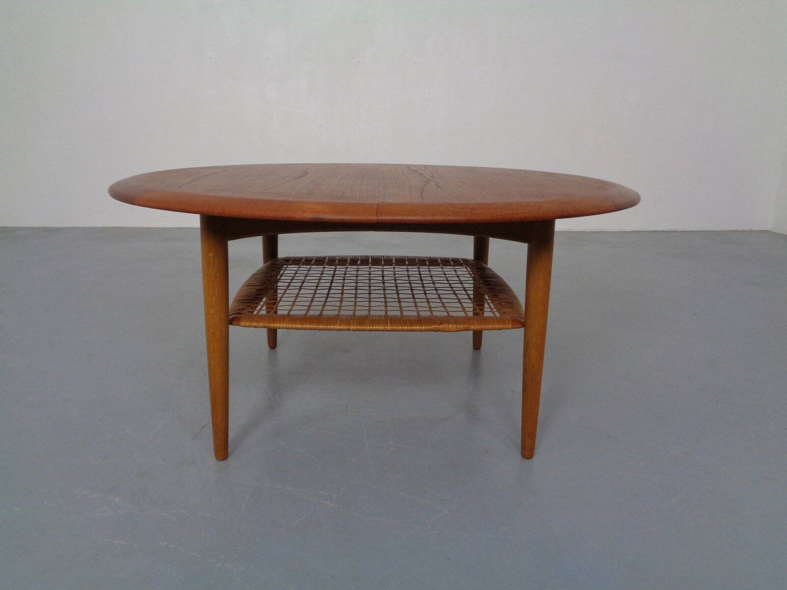 Teak Coffee Table by Johannes Andersen for CFC Silkeborg, Denmark, 1960s