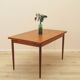 Teak table, Danish design, 1970s, made in Denmark