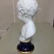 Child bust in limoges porcelain