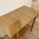 1960s desk, made of solid oak