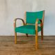 Fauteuil "bow wood" pour Steiner en bois courbé vintage 1950