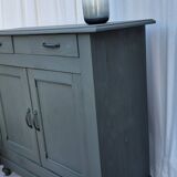 Low sideboard with 2 doors and 2 drawers
