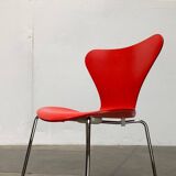 Model 3107 chairs by Arne Jacobsen for Fritz Hansen, Denmark, 1997, Set of 4