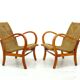 Chaises en corde vintage, 1970