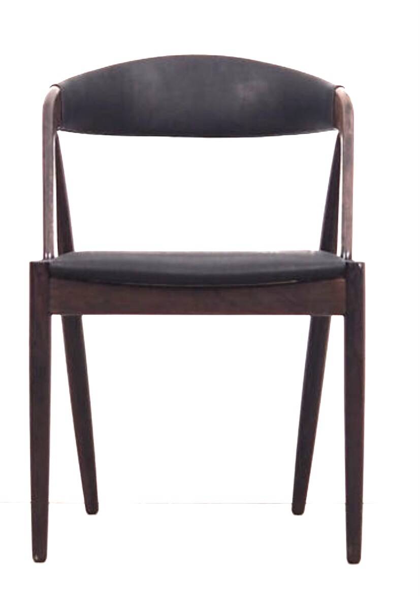 Vintage Scandinavian teak chairs from the 60s and 70s, model 31 by Kai Kristiansen