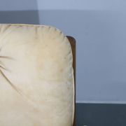 1960s Oak Scandinavian 3-Seater Sofa in Fine Leather Upholstery