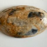 Centre de table de terre cuite berbère au poisson ancien vers 1950