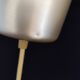Glass suspension Peill & Putzler 1970s design lamp
