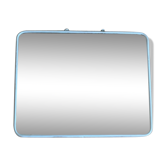 Mirror of the Barber blue contour 30 x 24cm