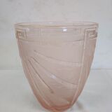 Schneider art deco ice vase