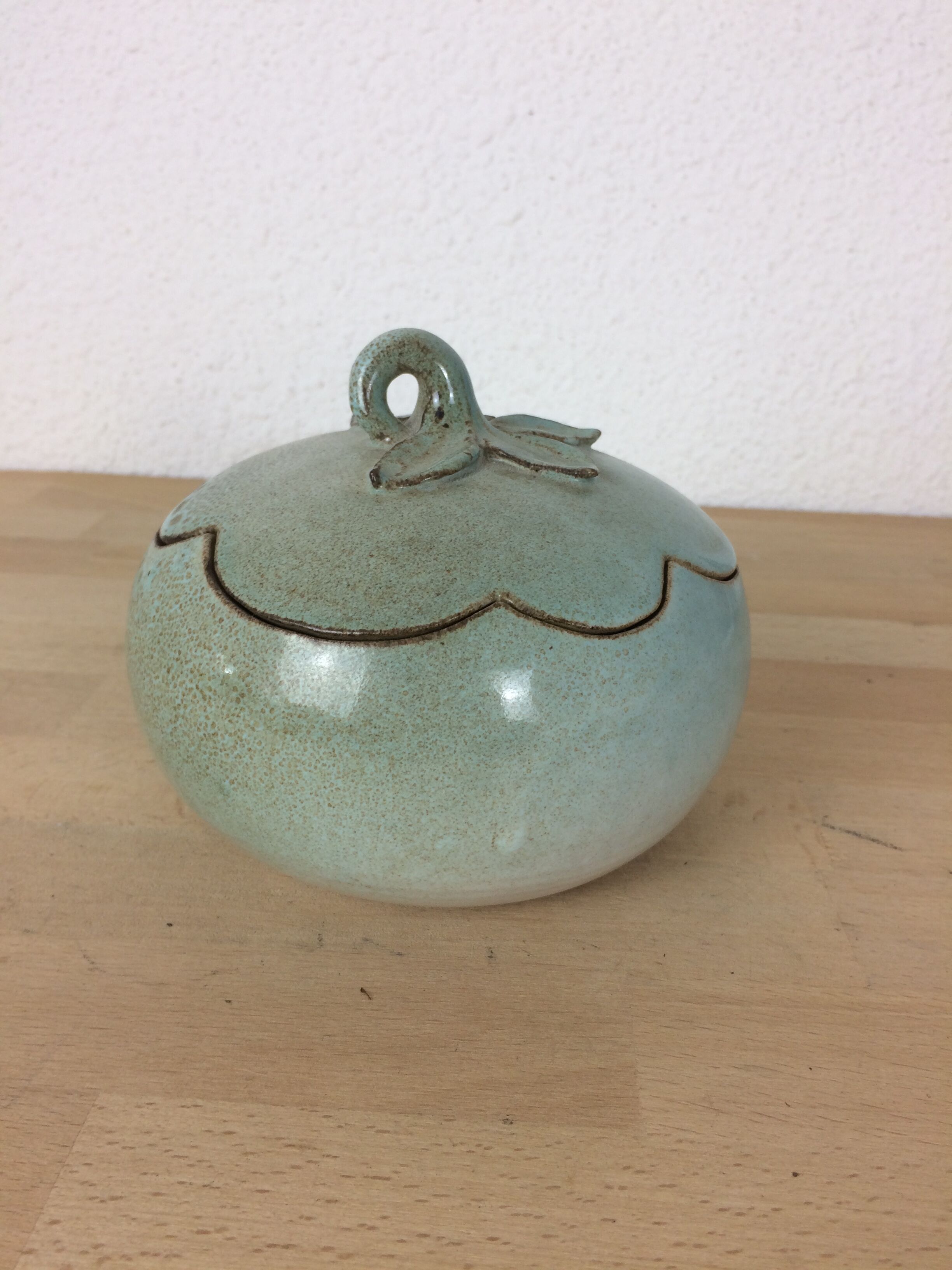 Grimaud ceramic round candy, blue