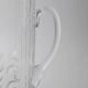 Vintage glass bubble-blown jug from the 1970s.