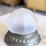 Plafonnier art déco Peau de croco (L-0183-1)