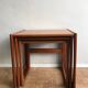 Ensemble de 3 tables gigognes Quadrille en teck - Édition G Plan - 1960