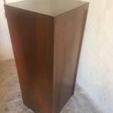 Vintage wooden curtain binder cabinet 1950-1960