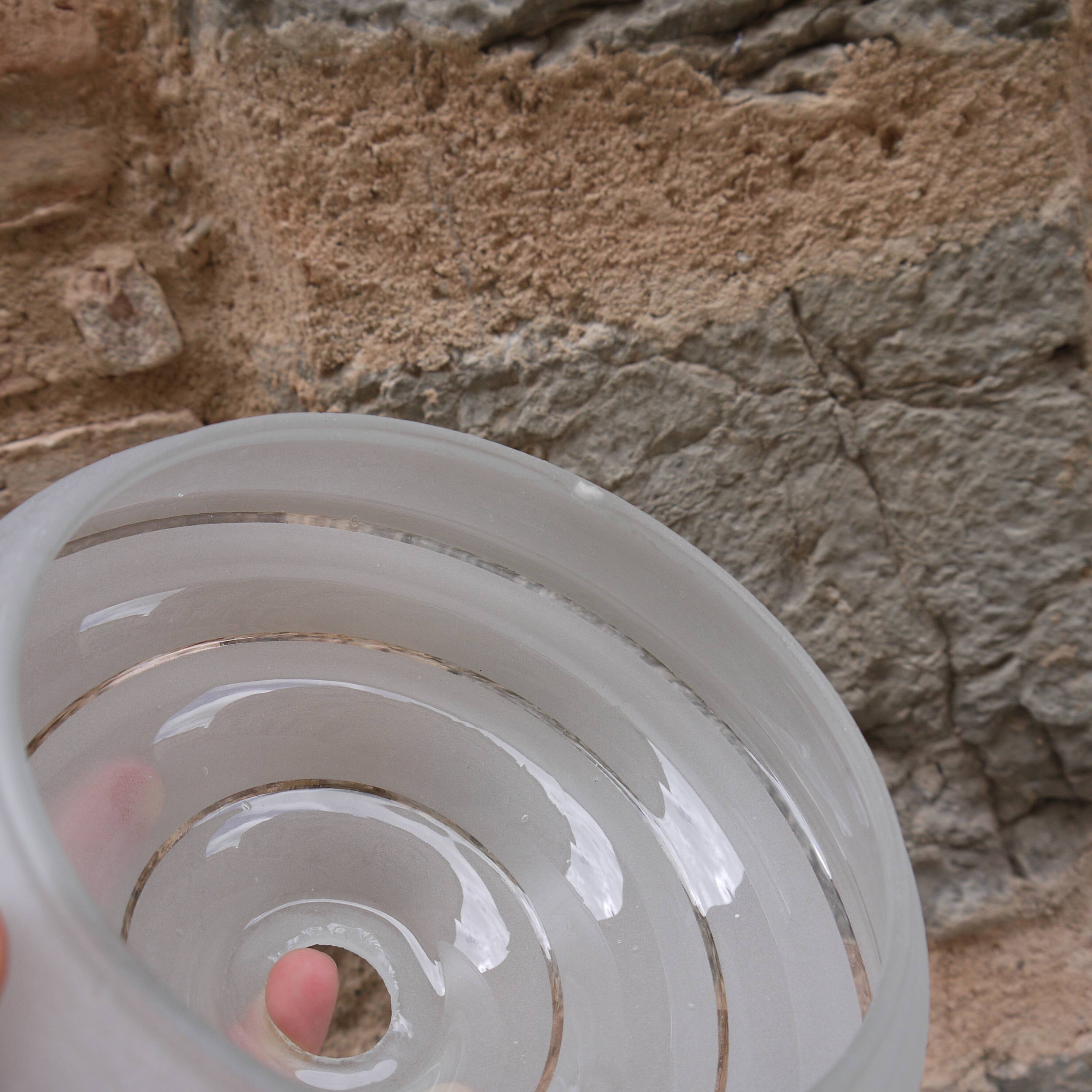 Polished glass suspension