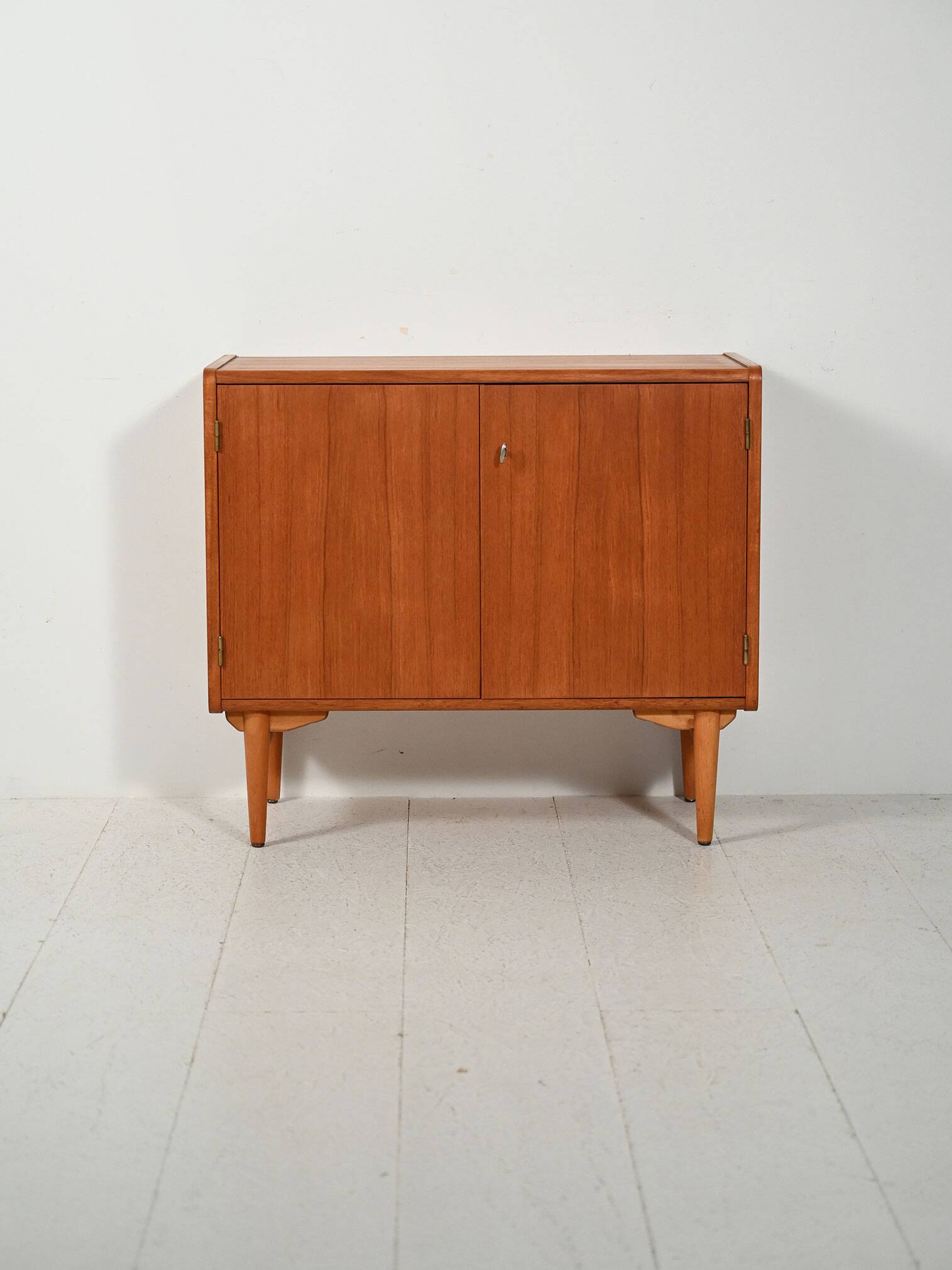 Scandinavian teak and oak cabinet by Sonett, 1960s