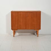 Cabinet en teck et chêne scandinave par Sonett, années 1960