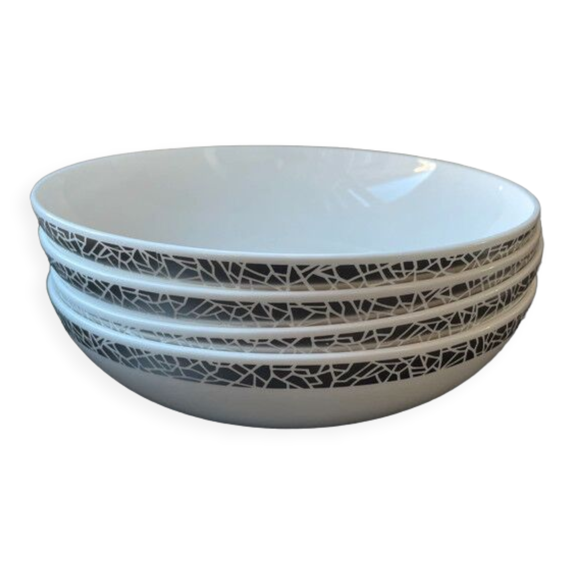 4 Calvin Klein salad plates