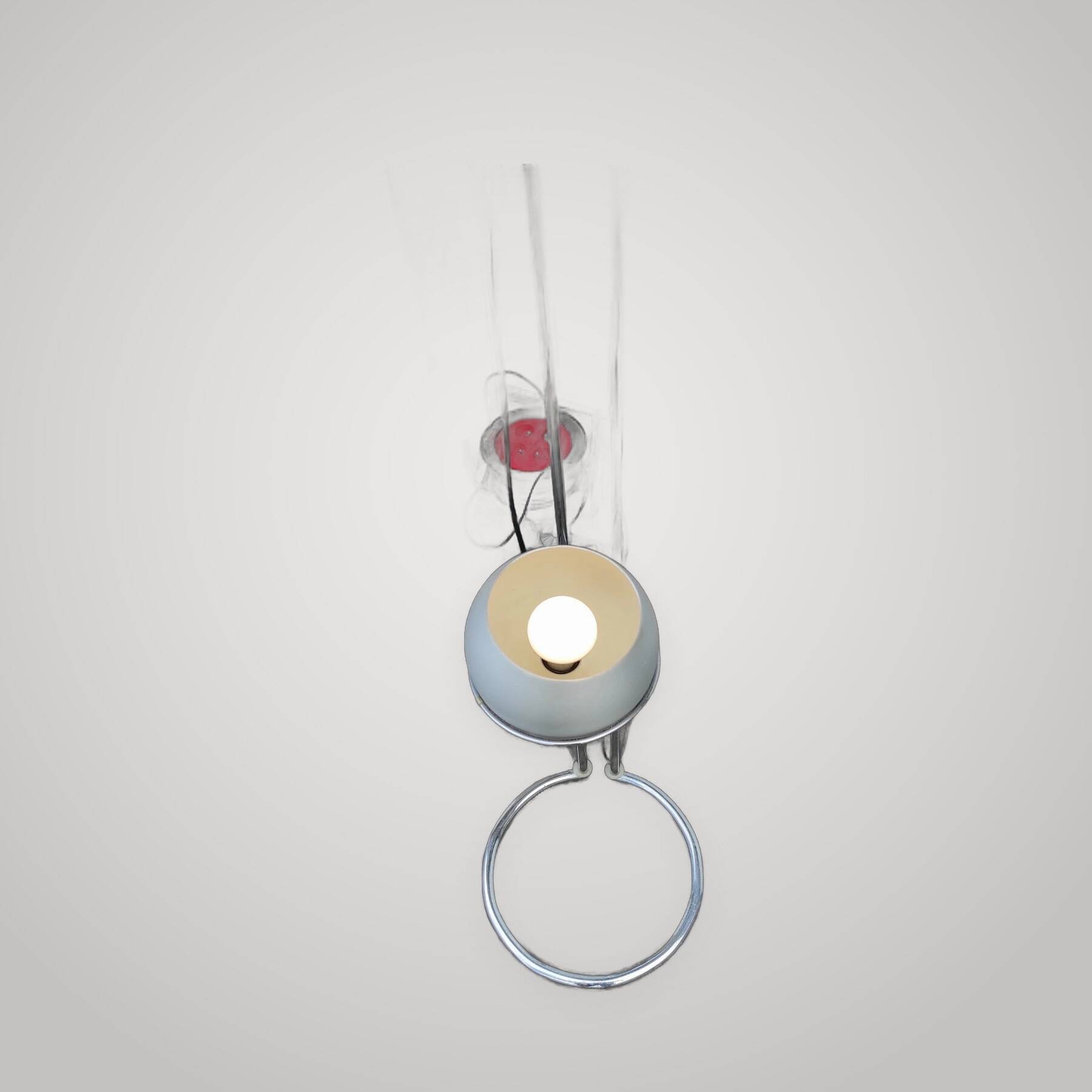 Lampadaire Vintage Eyes Ball Goffredo Reggiani
