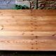 grande table de guinguette en bois sapin