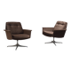 Paire de fauteuils pivotants 'Sedia' par Horst Brüning pour COR, 1972
