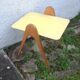 Vintage coffee table compass foot