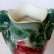 Vase art new pair KG Lunéville gilding decoration flower pink soliflore tulip tree