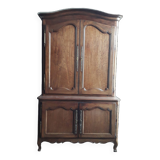 Buffet two solid mahogany bodies louis 15