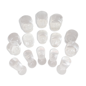 Ensemble de 15 verres de Grethe
