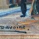 Oil on canvas: Place du mound