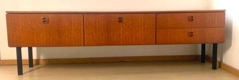 Enfilade scandinave vintage en teck