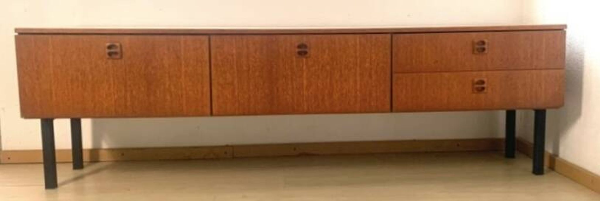 Vintage Scandinavian teak sideboard