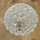 Vintage White Porcelain Wall Light, 1970s