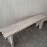 small wooden bench