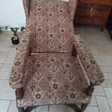 Old Napoleon 3 armchair