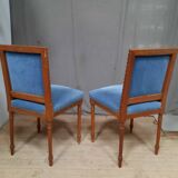 Paire de chaise style louis XVI