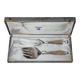 Ercuis Art Deco Silver Metal Fish Serving Cutlery Set