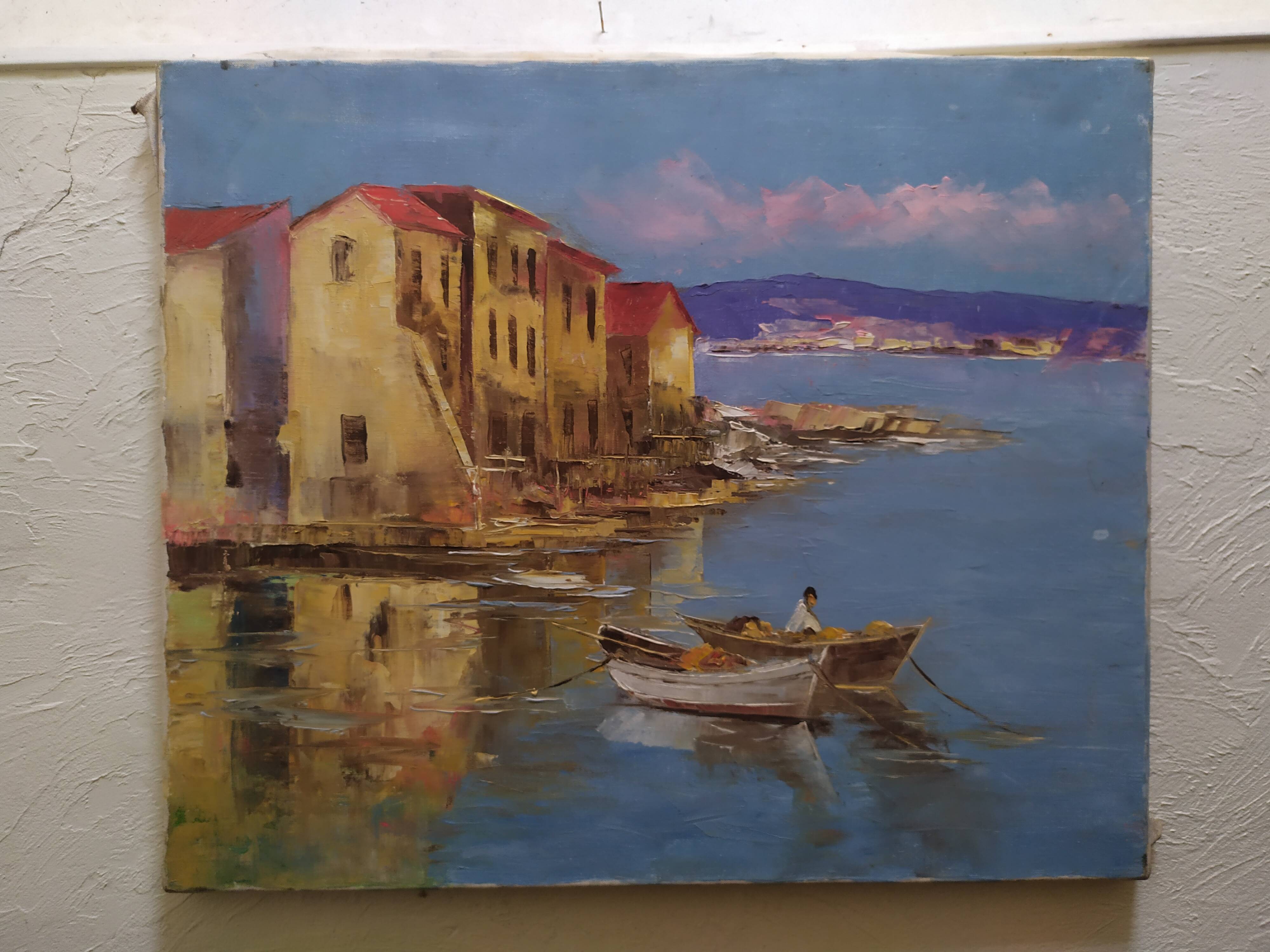 Huile sur toile