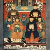 Painting, portrait of Chinese ancestors