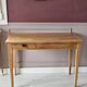 Renovated antique chestnut desk with shell handle | fernand
